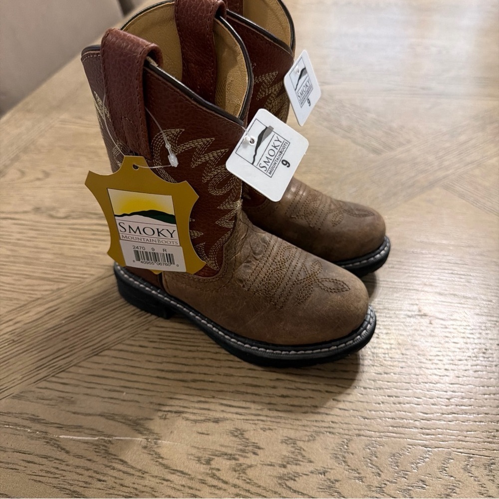 Smoky Mountain Boots Kids Buffalo Western Boot 9
